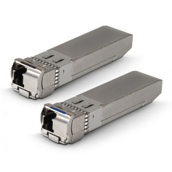 Модуль SFP+ WDM Extralink 10G, 10Gbps 1270/1330nm, однофотонный, 20км, LC, DOM, пара, предназначен для HP/ARUBA