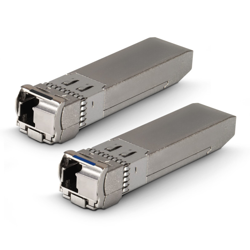 Extralink SFP+ 10G | SFP+ WDM-Modul | 10Gbps 1270/1330nm, Einzelmodus, 20km, LC, DOM, Paar, speziell für HP/ARUBA