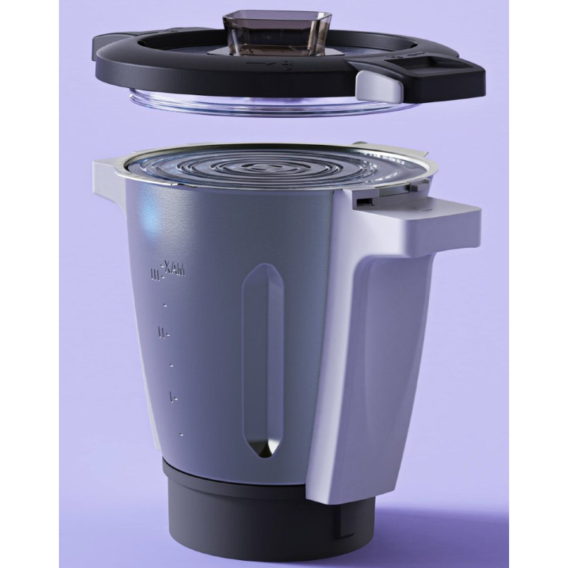 Çok Fonksiyonlu Mutfak Robotu Extralink Smart Life Cooking Robot ECR-K3501, Termo Karıştırıcı, 1700W, WiFi, Tuya