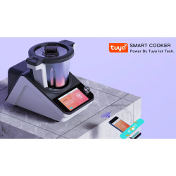 Многофункциональный кухонный робот Extralink Smart Life Cooking Robot ECR-K3501, термомиксер, 1700W, WiFi, Tuya