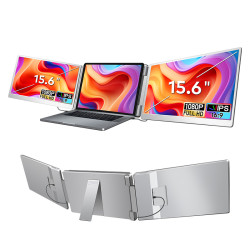 Extralink Smart Life S10 15.6" Taşınabilir Laptop Monitörü, 2 Monitör, IPS, 1920x1080