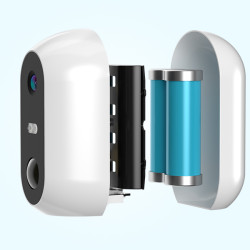 Extralink Smart Life SolarEye | Telecamera per esterni con pannello solare | senza fili, Full HD 1080p, Wi-Fi, batteria da 5200m