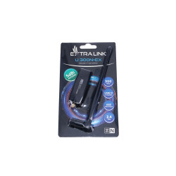Extralink U300N-EX | USB-Adapter | 2,4GHz, 300Mb/s, 5dBi - Bild 5