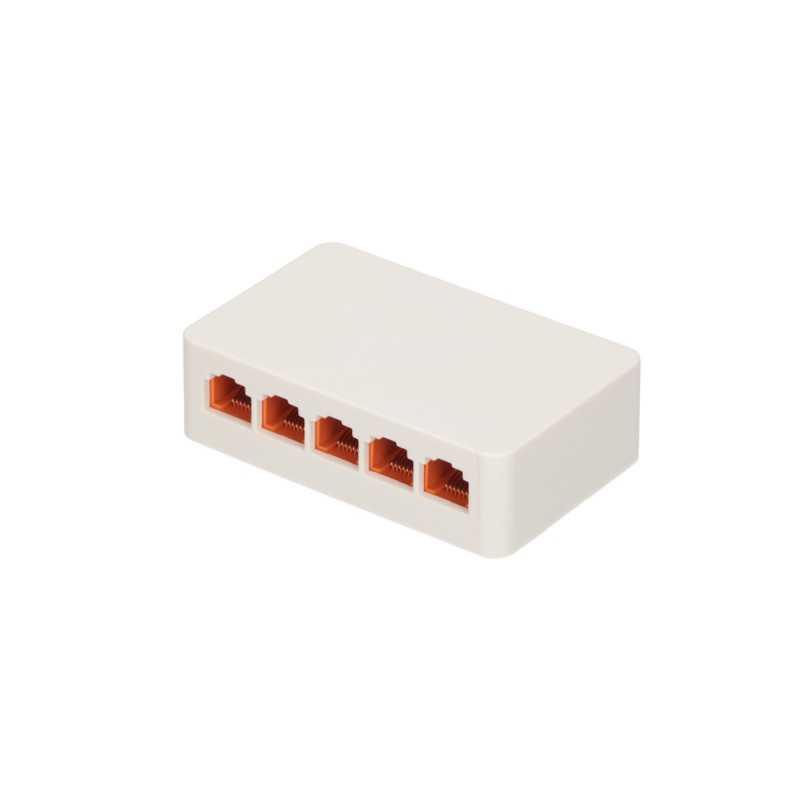 Коммутатор Extralink URANOS, 5x 10/100Mb/s Fast Ethernet, настольный - Изображение 6