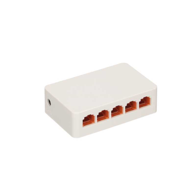 Коммутатор Extralink URANOS, 5x 10/100Mb/s Fast Ethernet, настольный - Изображение 7