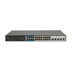 Extralink ZEUS V2 | Switch PoE | 24x Gigabit PoE/PoE+, 4x...