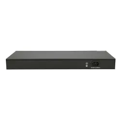 Extralink ZEUS | Schalter PoE | 24x Gigabit PoE/PoE+, 4x SFP, 1x Konsolenanschluss, 400W, verwaltet - Bild 2