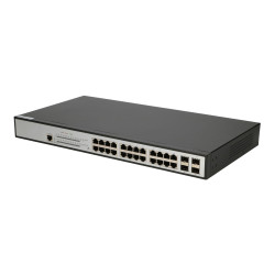 Extralink ZEUS | Switch PoE | 24x Gigabit PoE/PoE+, 4x SFP, 1x porta console, 400W, gestito - Immagine 5