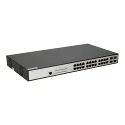 Extralink ZEUS | Switch PoE | 24x Gigabit PoE/PoE+, 4x SFP, 1x Port konzolový, 400W, Řízený - Obrázek 6
