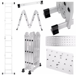 EXTRALINK DRABINA PRZEGUBOWA LAD3X4M 3X4, 3,55 M