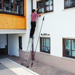 EXTRALINK DRABINA PRZEGUBOWA LAD4X4MP 4X4, 4,65 M (+PLATFORMA)