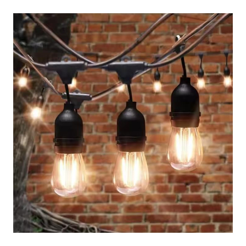 Extralink Bahçe Girlandı, 20m 20 Ampullü Işık Zinciri