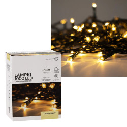 Luzes LED Extralink, 1000L Branco Quente, 3 + 50 m Interno/Exterior