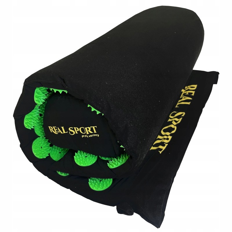 Маты акупрессуры Extralink, набор с подушкой для болей в спине, большой XXL Akumata