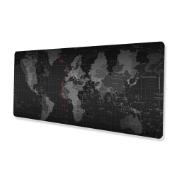 Extralink Large Dark World Map Gaming Desk Mouse and Keyboard Pad 30x80-1073