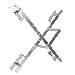 Extralink | Eight arms frame | 700 x 700 x 100 + frame distance 160mm - Image 3