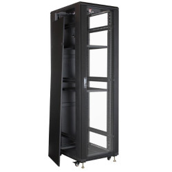 Getfort 42U 600x1000 | Armário de rack | em pé, 2 prateleiras, 4 ventiladores