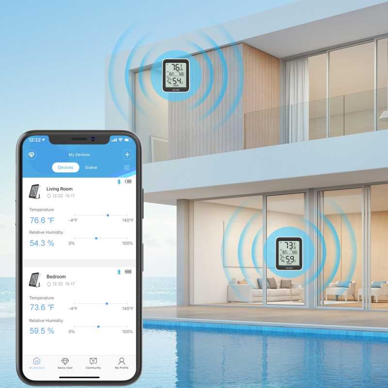 Govee H5075 | Teploměr a vlhkoměr | Bluetooth, displej - Obrázek 3
