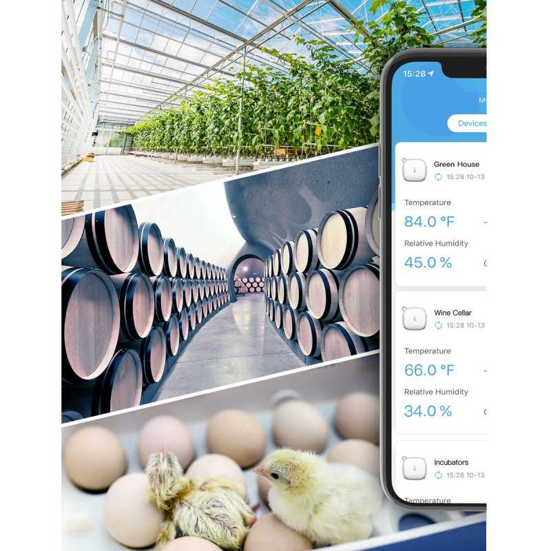 Govee H5179 | Termómetro e higrómetro | Wi-Fi, pantalla - Imagen 5
