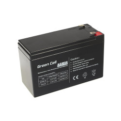 Беспазіргічное Аккумулятор Green Cell AGM06 12V 9Ah