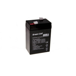 Green Cell AGM 6V 5Ah | Batería | de libre mantenimiento