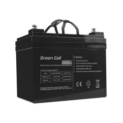 Green Cell AGM 12V 33Ah | Baterie | bezúdržbová