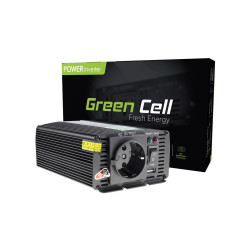 Green Cell INV01DE | Przetwornica napięcia | samochodowa 12V, 300W