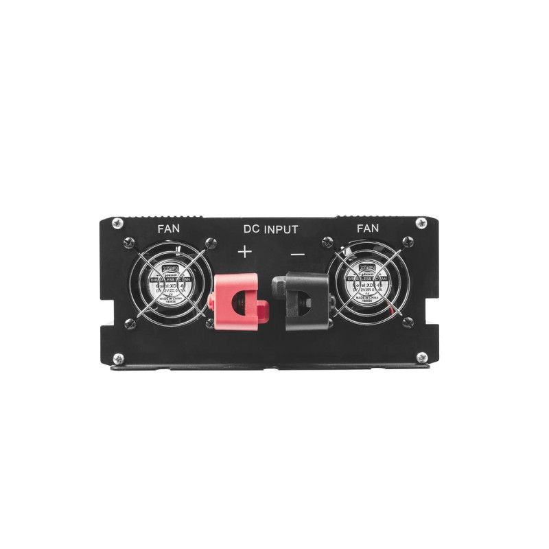 Автомобильный инвертор напряжения Green Cell INV15, 12V, 3000W, Чистая Синусоида