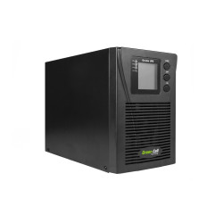 GREEN CELL UPS | UPS | Online MPII, LCD screen, 1000VA Schuko