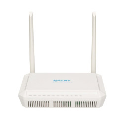 ONT HALNy HL-4GMV4, GPON ONT B+ SC/APC, AC Wave2, Dvoupásmový 2x2 MIMO, 4x RJ45 1000Mb/s, 1x RJ11