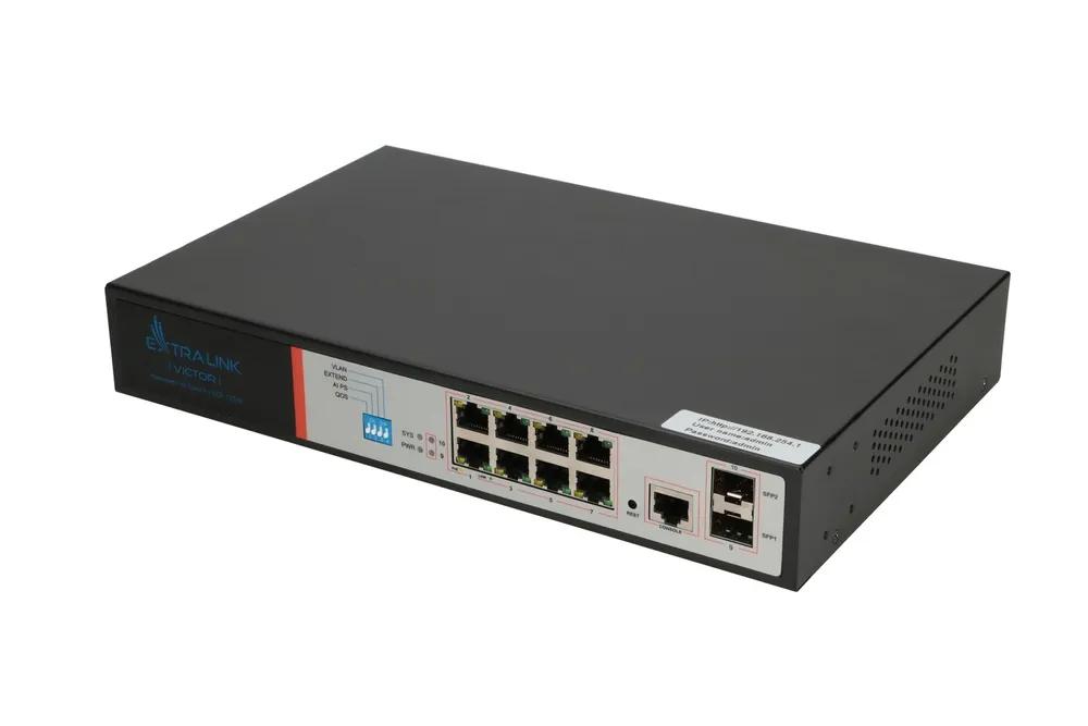 Extralink poe switch victor