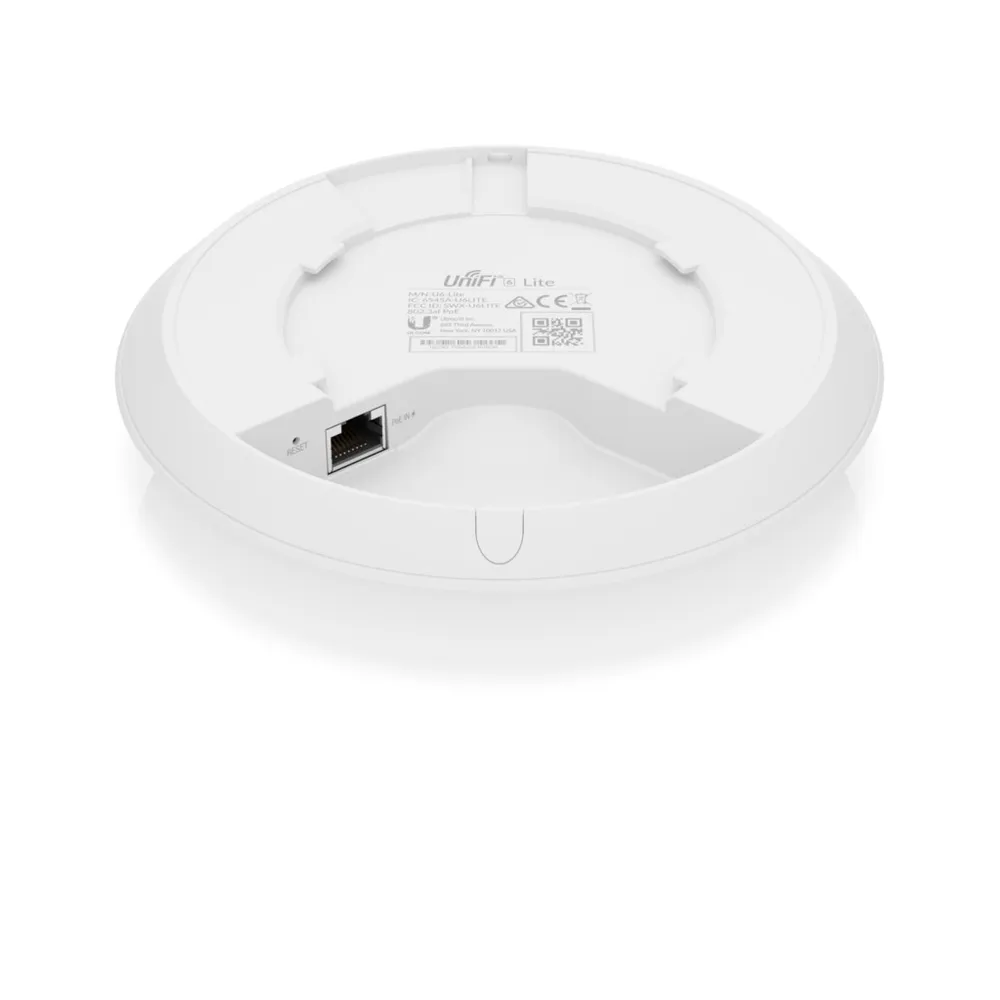 UBIQUITI U6-LITE UNIFI 6 LITE ACCESS POINT, WIFI 6, 2x2 MU-MIMO, 1,5 GBPS, 1x GE, 256MB, 880MHZ