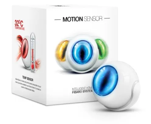 Fibaro FGMS-001 | Czujnik ruchu | z czujnikiem światła i temperatury Rodzaj czujnikaRuchu