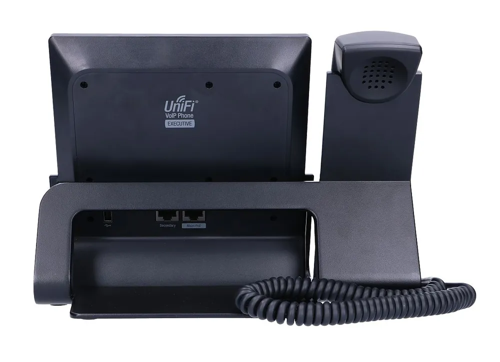 Ubiquiti UVP-EXECUTIVE | Teléfono VoIP | UniFi, 2x RJ45 1000Mb / s, 2x USB, WiFi, Bluetooth, Android 4.4.2 1