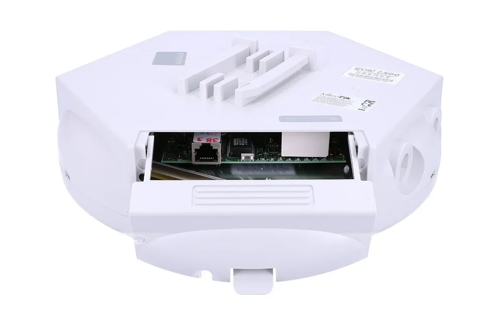 MikroTik SEXTANT G | CPE | RBSEXTANTG-5HPnD, 5GHz, 1x RJ45 1000Mb/s Standard sieci LANGigabit Ethernet 10/100/1000 Mb/s