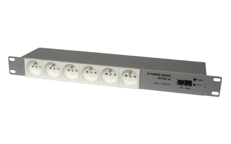 TINYCONTROL IP POWER SOCKET 6G10A V2 WHITE 0