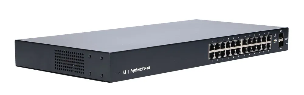 Ubiquiti ES-24-LITE | Switch | EdgeMAX EdgeSwitch, 24x RJ45 1000Mb/s, 2x SFP Typ obudowyDesktop