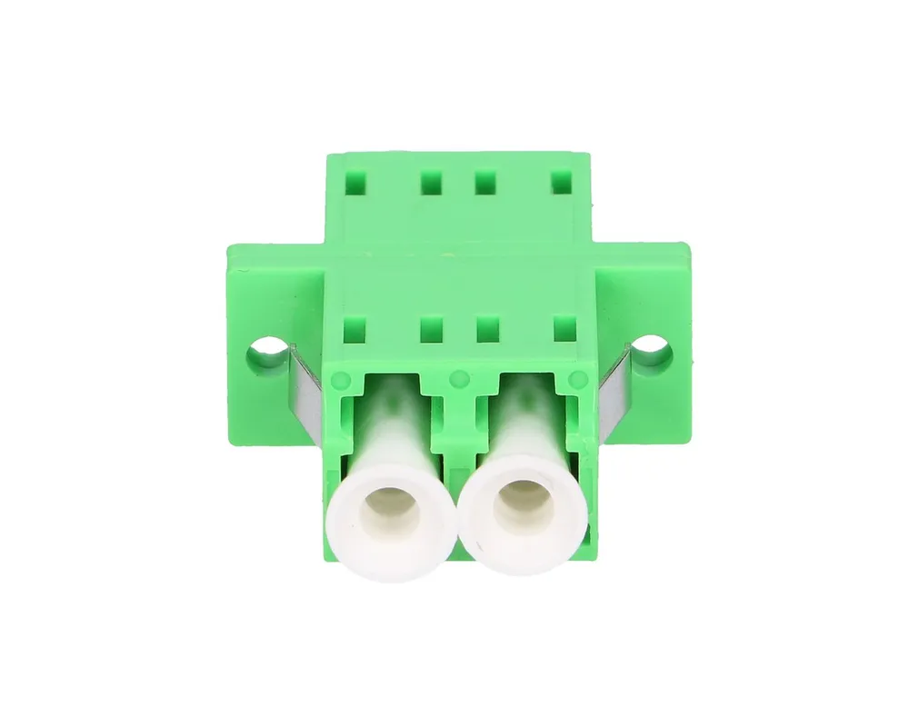 Extralink LC/APC | Adapter | Single mode, Duplex Rodzaj włóknaSM (Single-Mode)