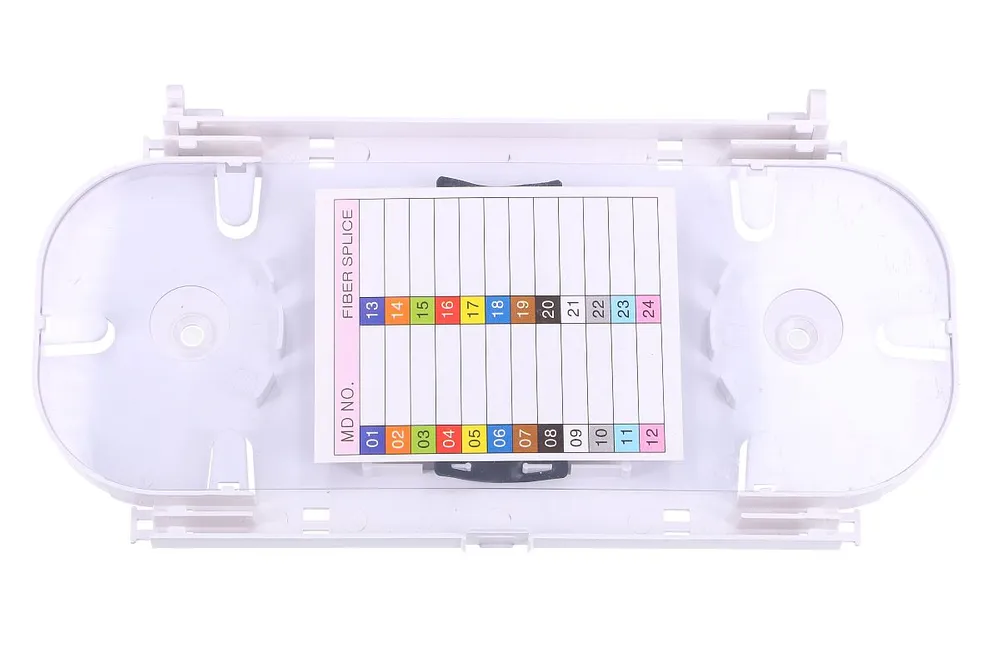 Extralink | Bandeja de empalme de fibra óptica | 24 soldaduras Max. liczba spawów24 Core