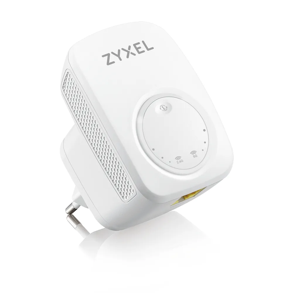 Zyxel WRE6505 V2 | Wzmacniacz sygnału | AC750 Dual Band, 1x RJ45 100Mb/s Częstotliwość pracyDual band(2.4GHz 5GHz)