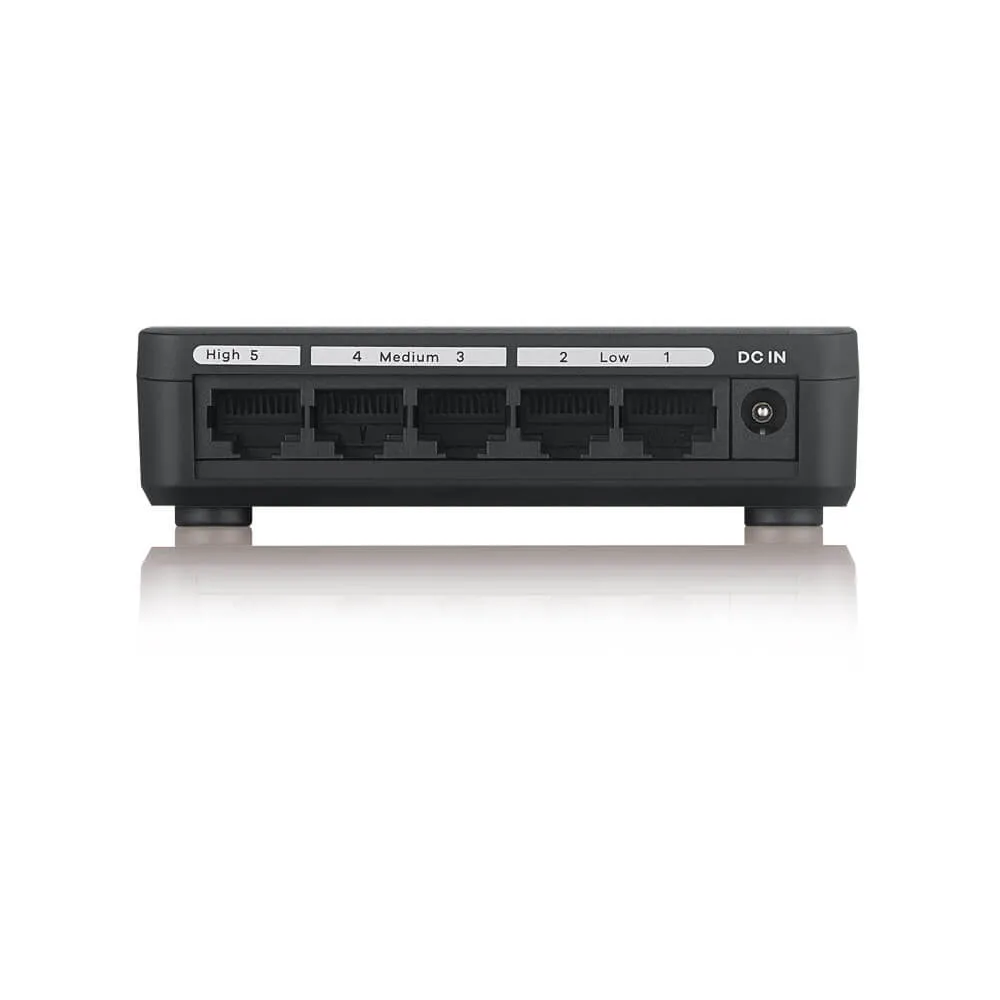 Zyxel GS-105S V2 | Switch | 5x RJ45 1000Mb/s, no gestionado Warstwa przełączania2