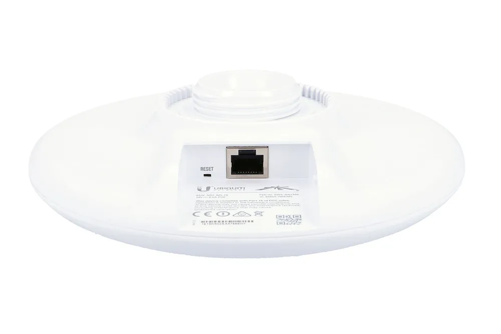 Ubiquiti NBE-M5-19 | CPE | NanoBeam, 5GHz, MIMO, 1x RJ45 1000Mb/s, 19dBi Standard sieci LANGigabit Ethernet 10/100/1000 Mb/s