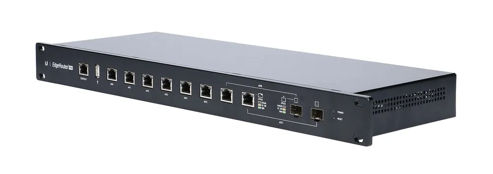Ubiquiti ERPRO-8 | Router | EdgeMAX EdgeRouter, 6x RJ45 1000Mb/s, 2x RJ45/SFP Combo Częstotliwość CPU1 GHz