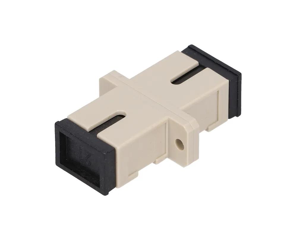 Extralink SC/UPC | Adaptador | Modo multiple, Simplex, Gris Rodzaj włóknaMM (Multi-Mode)