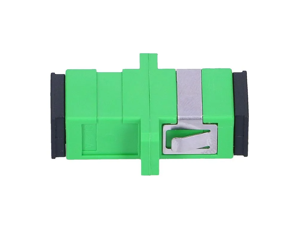Extralink SC/APC | Adaptador | Monomodo, Simplex, verde Rodzaj włóknaSM (Single-Mode)
