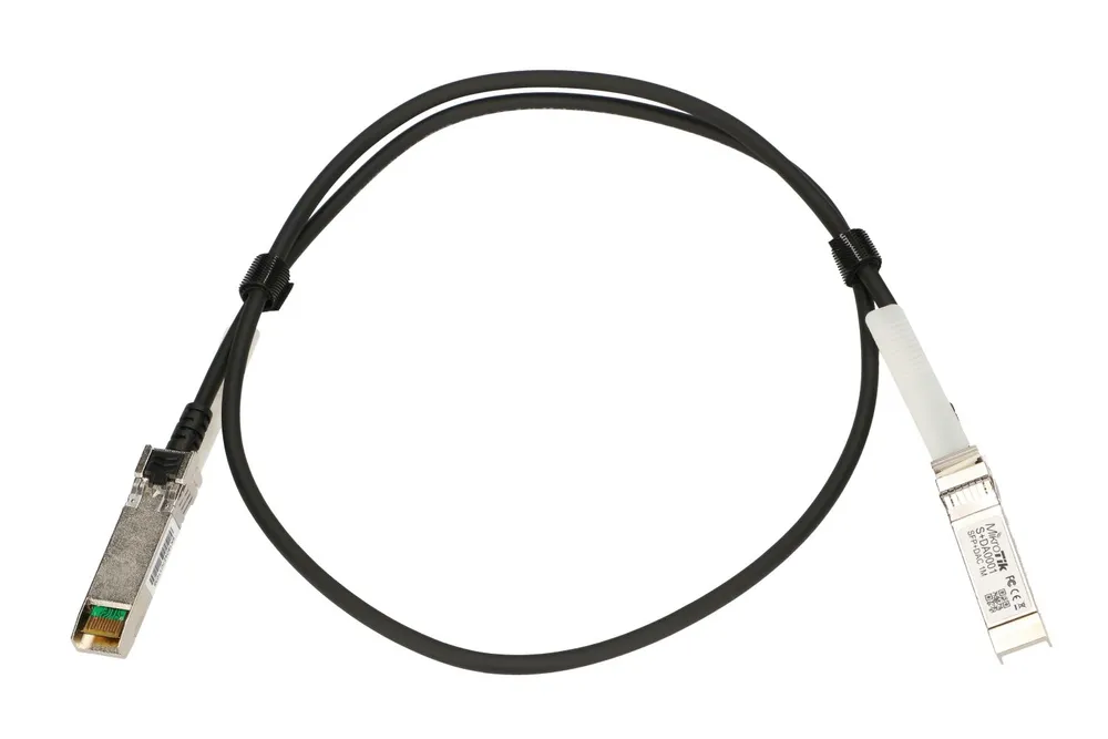 MikroTik S+DA0001 | DAC SFP+ Cable | 10Gb/s, 1m 0