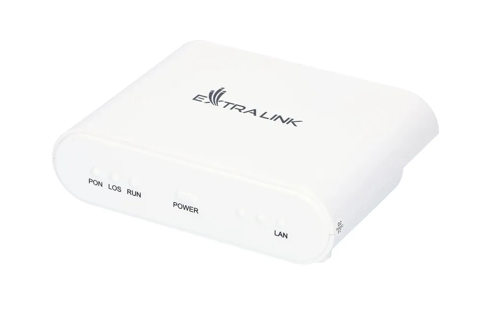 Extralink Venus | ONT | EPON/GPON, 1x RJ45 1000Mb/s, funkce routing/NAT, chipset Mediatec v souladu s ZTE, Huawei, Ubiquiti Standardy sieci bezprzewodowejBrak