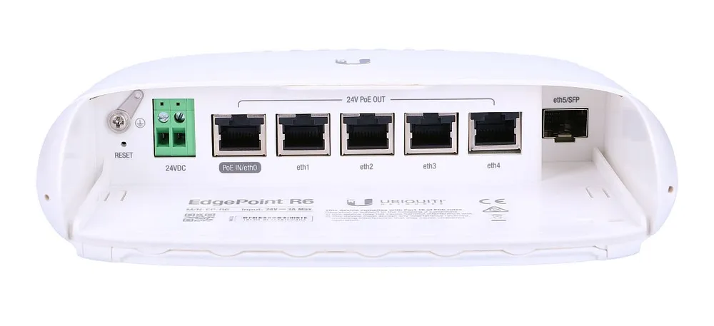 UBIQUITI EP-R6 EDGEMAX EDGEPOINT ROUTER 5XGIGABIT POE PORTS, 1XSFP PORT LAYER3 Ilość rdzeni CPU2