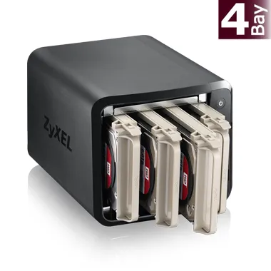 Zyxel NAS542 4-Bay | Cloud storage | 4x SATA II 2.5''/3.5'' HDD 1
