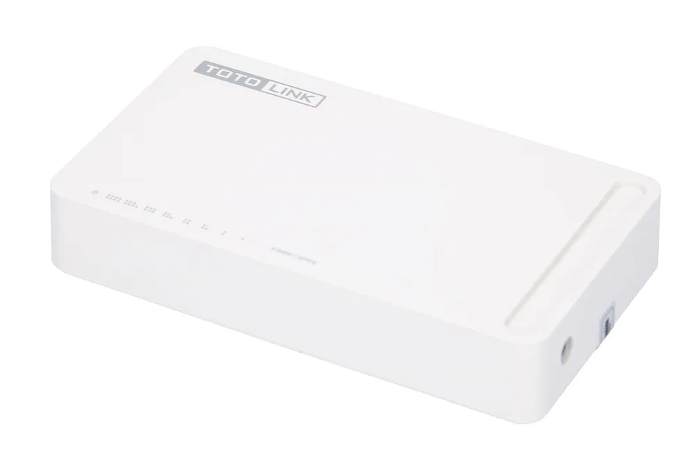 Totolink S808 | Switch | 8x RJ45 100Mb/s, Desktop Standard sieci LANFast Ethernet 10/100Mb/s